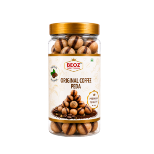 BEOZ Original Coffee Peda – Premium Coffee Flavoured Indian Sweet